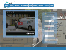 Tablet Screenshot of bmwplumbing.net